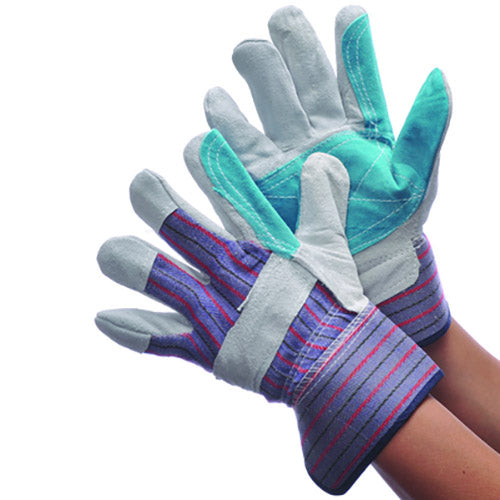 Worx Green Joint Leather Double Palm Medium