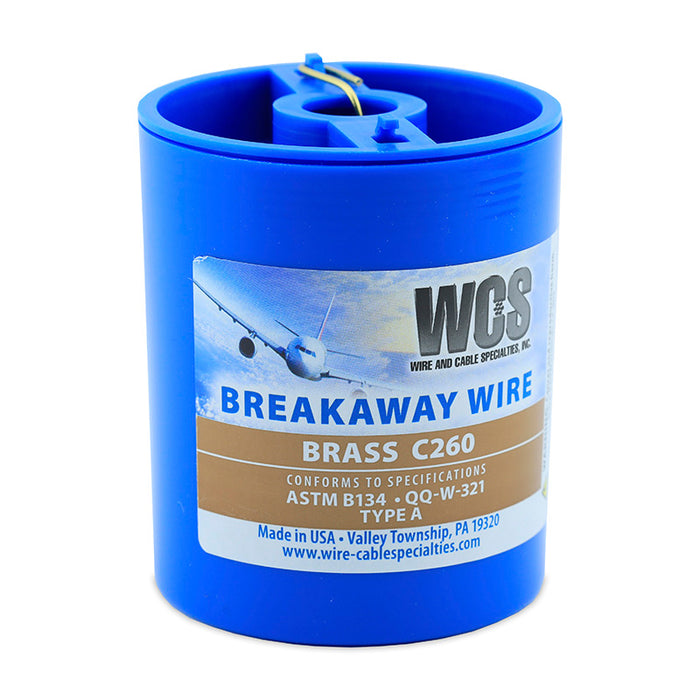 Safety Wire .032 Brass 1 Lb.