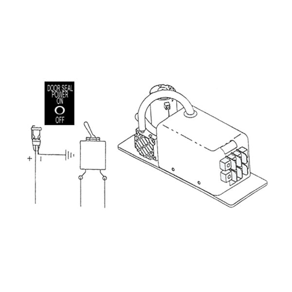 Electric Inflatable Door Seal FOR Mooney M20A Through K