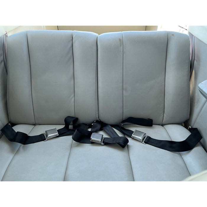 Mohr Engineering - STC - Cessna 182 3rd Seat Belt in Rear Bench Seat