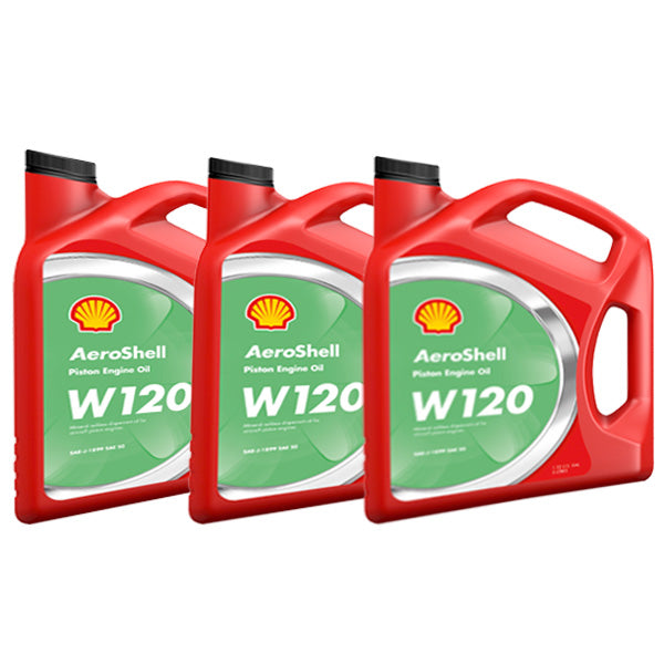 Aeroshell W120 SAE 60 5 Liter Case OF 3