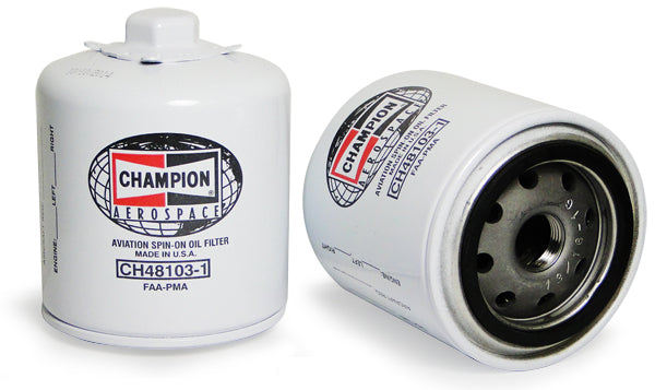 Ch48103-1 Champion Oil Filter - 6 Pack