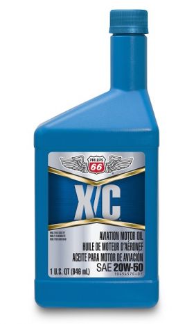 Phillips 66 XC Aviation OIL 20W50 QT