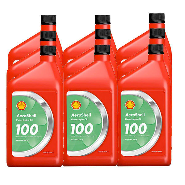 Aeroshell 100 SAE 50 Mineral OIL Case OF 6QTS