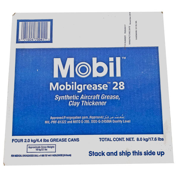 Exxon Mobil Grease 28 4.4 LB CAN Case OF 4