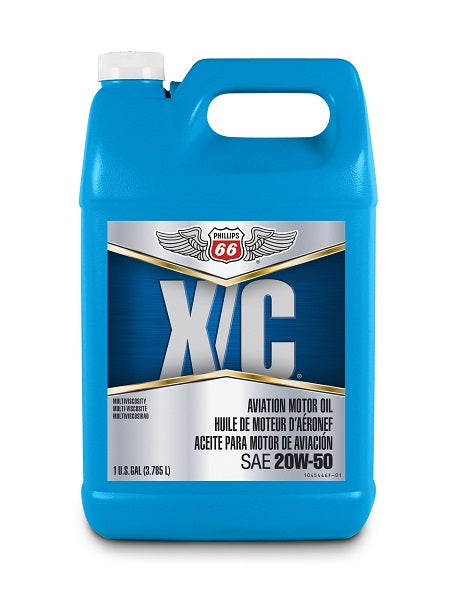 Phillips 66 XC Aviation OIL 20W50 Gallon