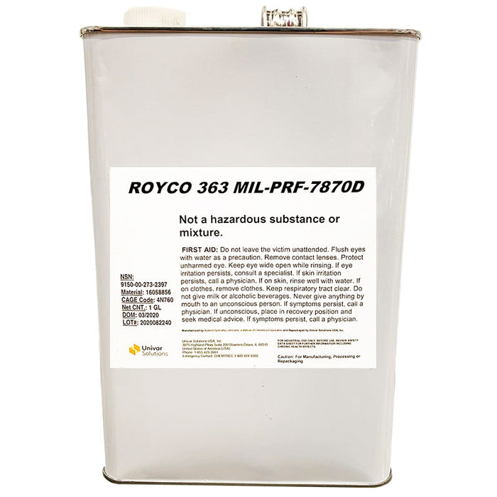 Royco 363 Lubricant 1 Gallon (Case Of 6)