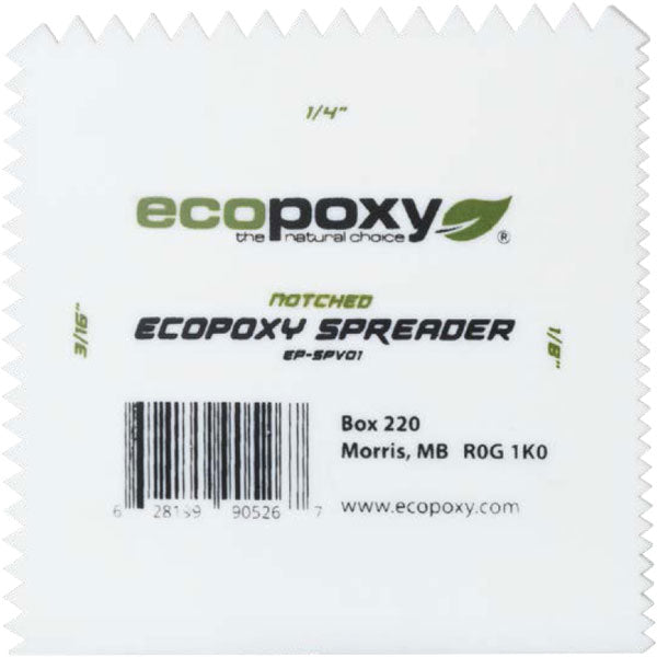 V-Notched Ecopoxy Spreader