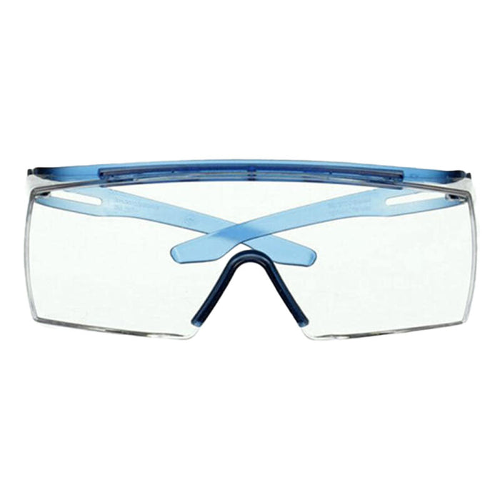 3M Secure Fit 3700 Series Sf3701As-Blu Blue Temple Clear Otg Anti-Scratch Lens
