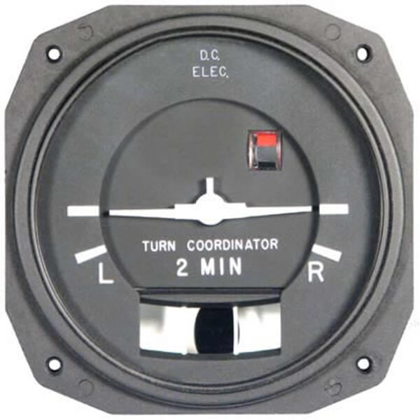 RC Allen 82A-11 Turn Coordinator 3 11-30VDC TSO