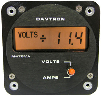 Davtron Model 475VAA-14V DC Volts/Batt Amp/Alt AMP 14V Lighting