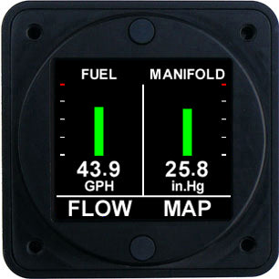 ASL Manifold Pressure AND Fuel Flow 60GPH