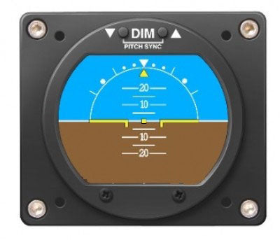 RC Allen RCA2610-3 Digital Attitude W/ Slip IND Turn Rate