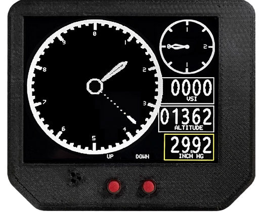 Radiant Safealt Portable Altimeter / VSI Combo