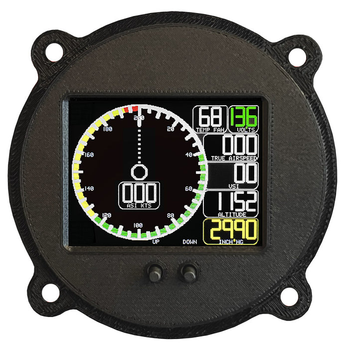 Radiant Universal AIR Speed Indicator W 3 1/8 Bezel