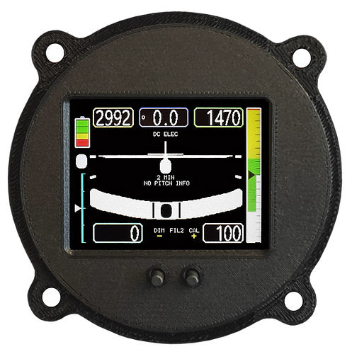 Radiant 2-1/4 Lightweight Digital Turn Coordinator With ASI Non-Tso RI-2025-13-SPAVA