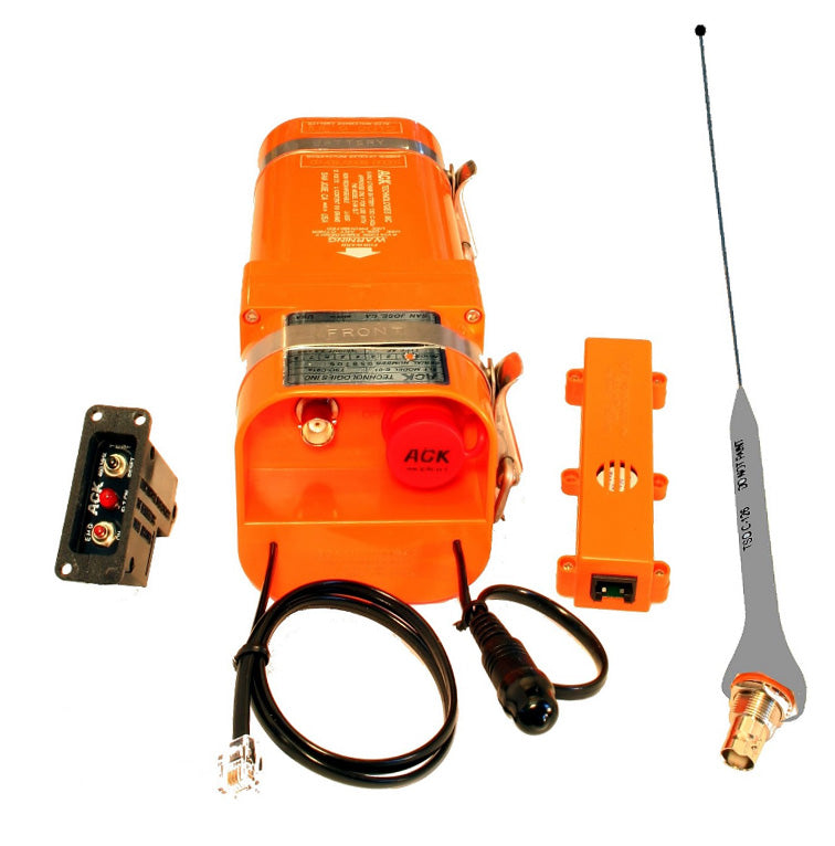 ACK E-04 406 Mhz ELT Kit With Whip Antenna Int