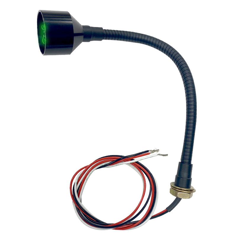 Green 12V Gooseneck LED Maplight