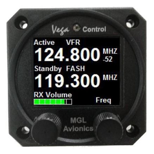 MGL Vega VHF Control Head (2 1/4 Display)