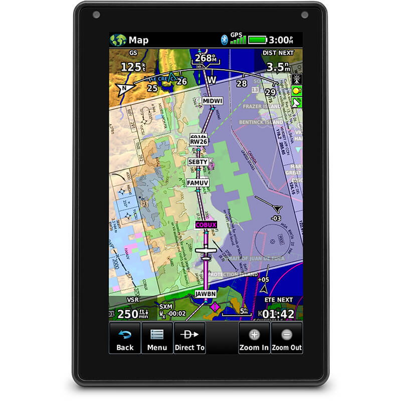 Garmin Aera 760 Portable Aviation GPS - South America