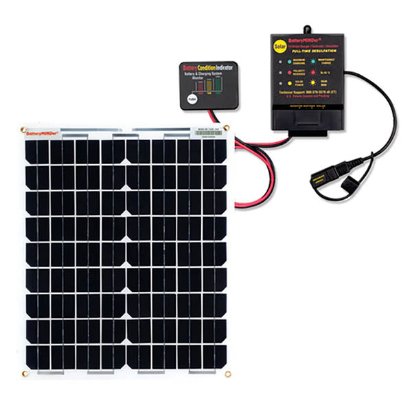 Batteryminder 12V/24V Aviation Adjusted Solor Charger With 20W Solar Panel For Gill Batteries