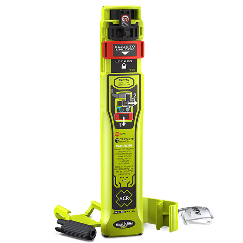 ACR Resqlink AIS - GPS PLB-450 With AIS RLS And Accessory Clips - US