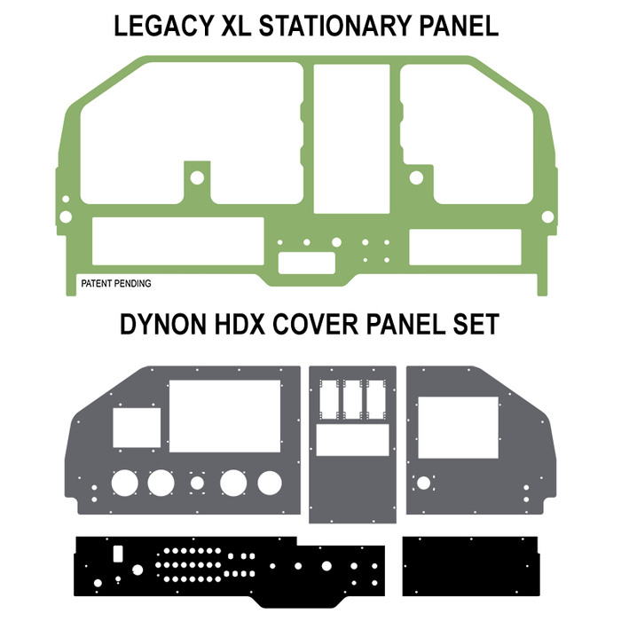 SIX Pack Aero Legacy XL Stationary Panel - Dynon Layout