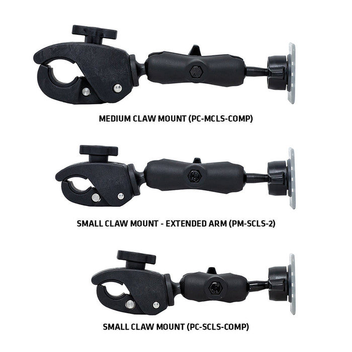 Flyboys Pivot Claw Mount - Small - 0.625 Inch TO 1.5. Inch Diameter