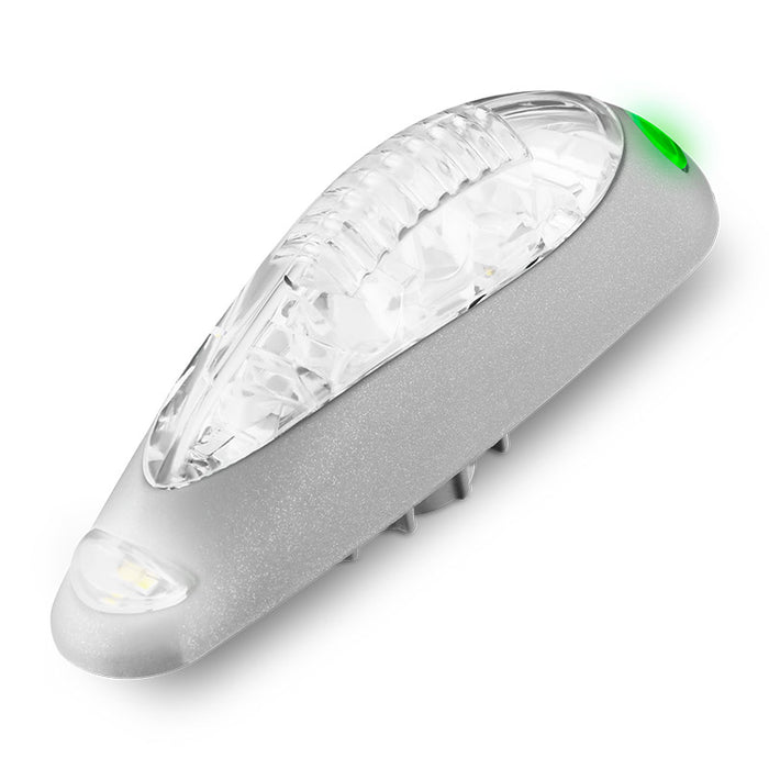 Aeroleds Sunbeam Equinox Nano E-Nsp Green Experimental Forward Pos & White Tail Pos Light / Anti-Collision Light Wingtip Assembly 28 Vdc