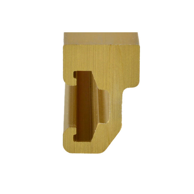 Quickrax Tray Mount Rail - .375 Width Drill / TAP Single Slot - 12 Inch