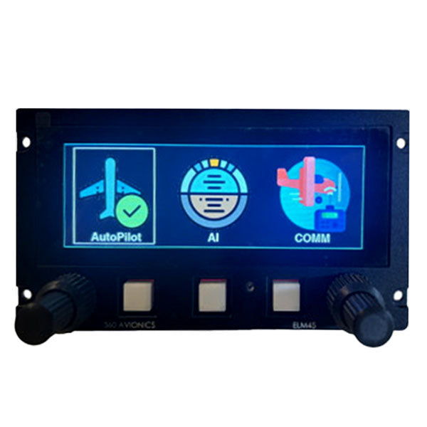 360 Avionics ELM45 Autopilot Control Panel