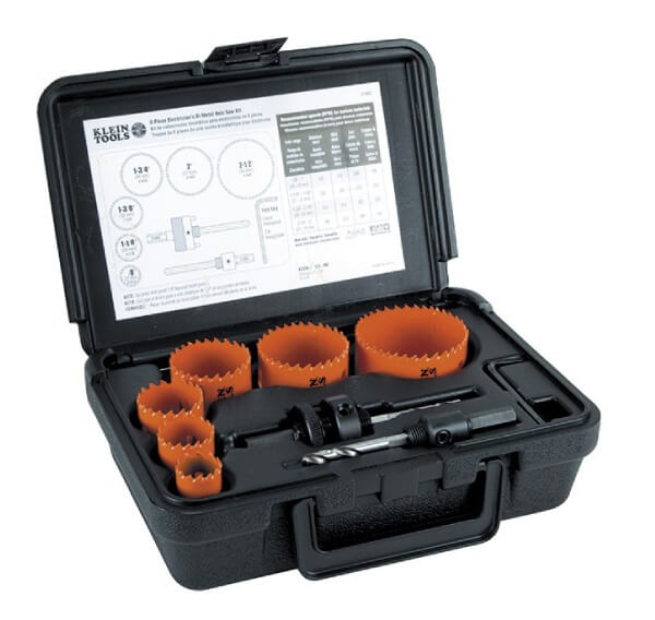 Electricians Hole Saw Kit
