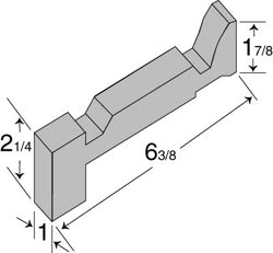 Bucking Bar 1-3/4 Lb.