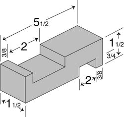 Bucking Bar 2-3/8 Lbs. Tp-736