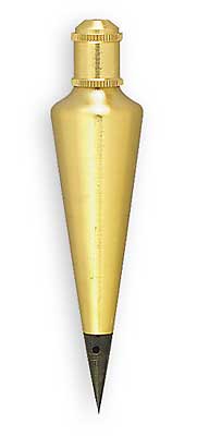 Plumb Bob Brass 8 Oz 6C235