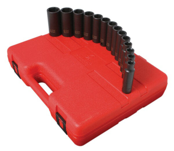 Sunex 1/2 Metr Dp 14Pc Socket