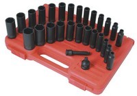 Sunex 3/8 Sae/Metr Socket Set