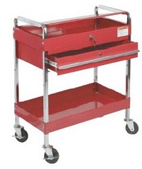 Sunex Service Cart Red