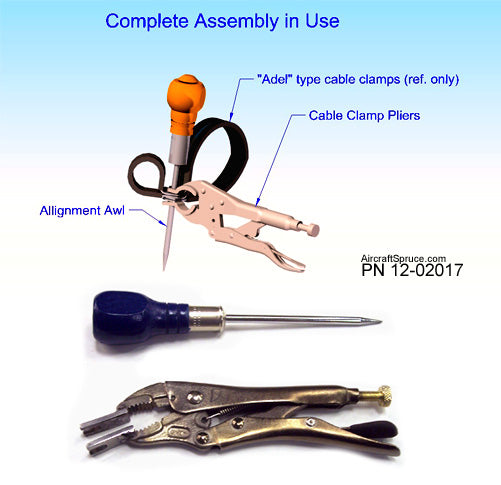 Cush Cable Clamp Instl Pliers