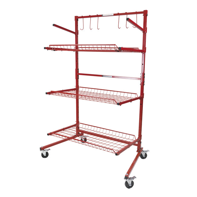 Innovative Parts Cart B 3Shelf