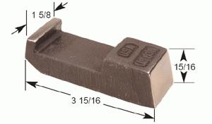 Economy Bucking Bar 638 B 1.25 Lb