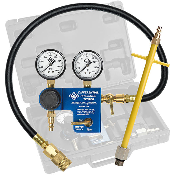 Pro Differential Pressure Tester Kit With Extension Tool