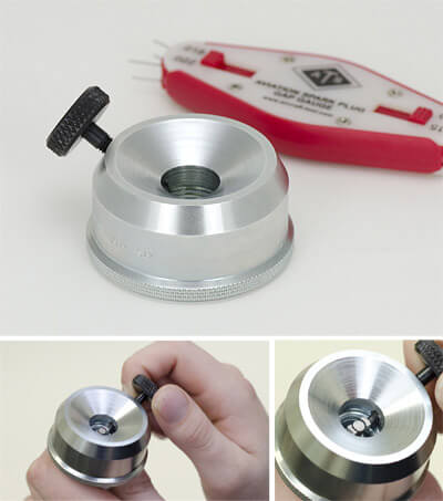 Heavy Duty Spark Plug With Gauge