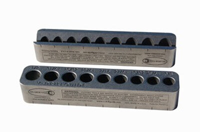 V-Drill Guide Standard For Drill Size 3/8 Thru 1/2