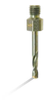 #16 (.177) 1/4-28 Threaded Drill Bit Cobalt 1-1/4 Long