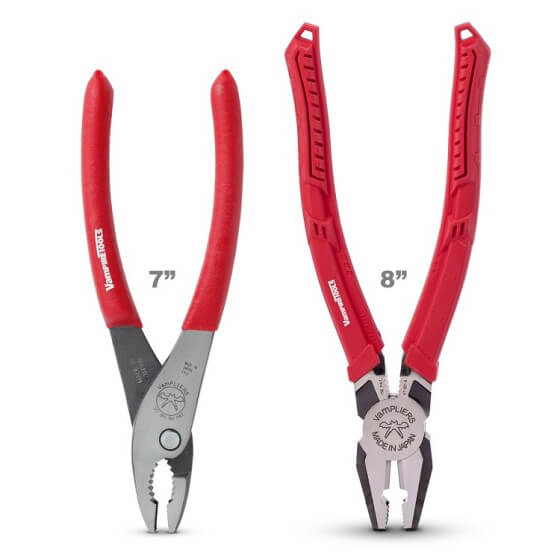 Vampliers 2-Pc Set S2C 7 Slip Joint & 8 Pro