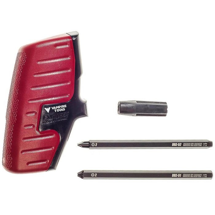 Recessed Screw Extractor With 2-In-1 Bit Set