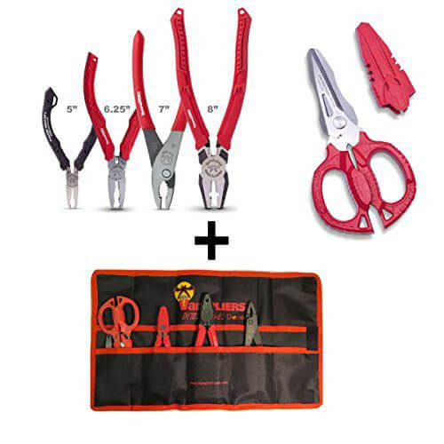 Vampliers 5-Pc Set 5Min 6.25 7Sj 8Pro Scis & Pouch