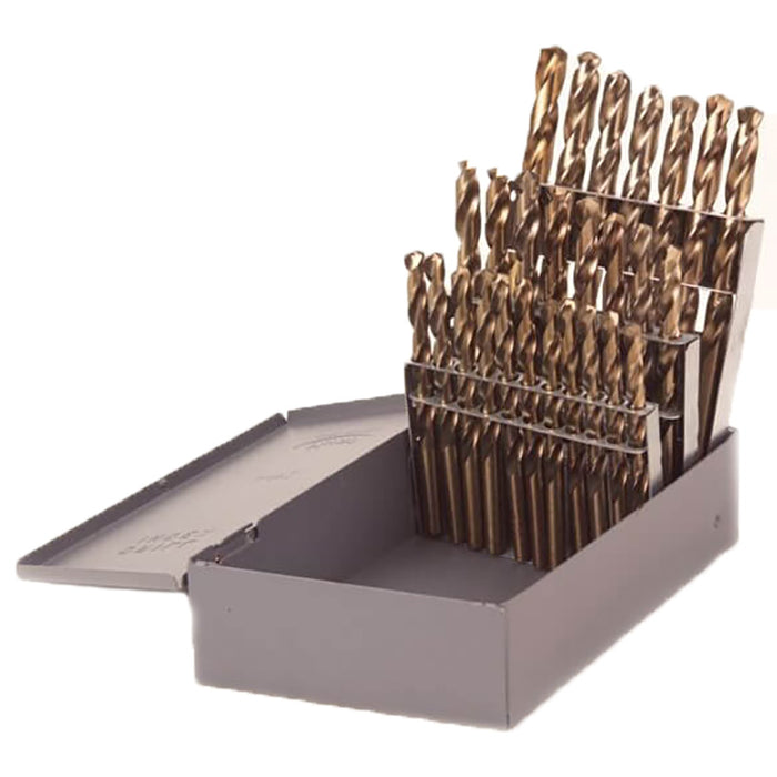 Drill Bit Set A-Z Cobalt USA 26 Piece