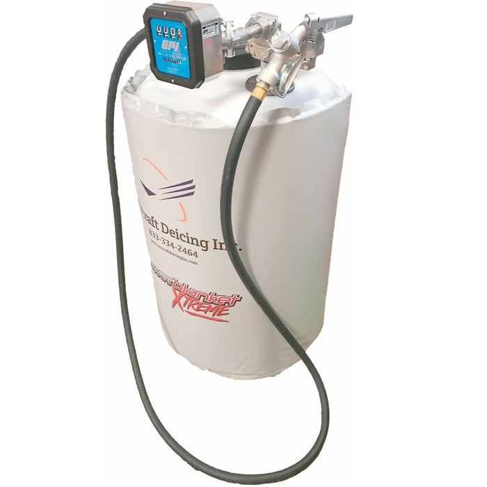 100 Gallon De-Icing Fluid Storage Tank With Electric Transfer Pump
